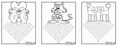 Free Printable Valentine Coloring Sheets