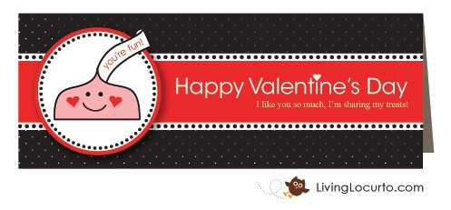 Free Printable Valentine Label by Amy Locurto at LivingLocurto.com