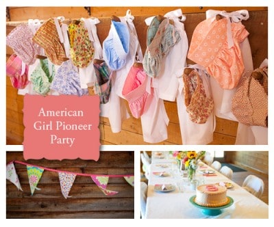 American Girl - Birthday Party Printables and Ideas