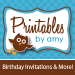 Party Printables By Amy Locurto PrintablesByAmy.com