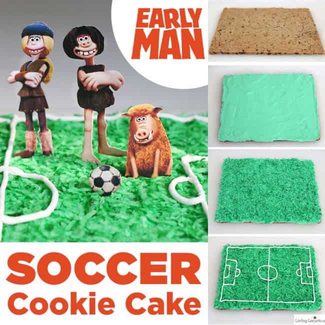 Soccer Cookie Cake