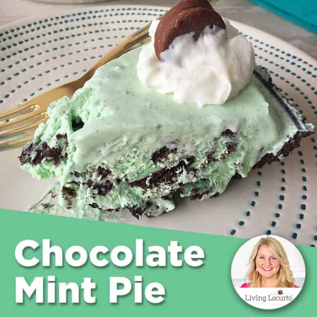 Amazing No Bake Chocolate Mint Pie!